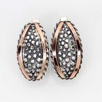 серебряные серьги без камней 57096476